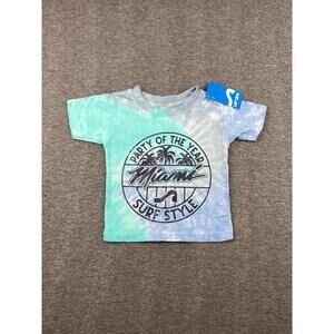 Surf Style Miami Kids T-Shirt Tie Dye‎ Size 12M